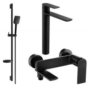 Mexen Zero DS62 koupelnový set, černý - 7113DS62-70