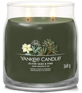 Střední vonná svíčka Yankee Candle Sage & Pine Signature