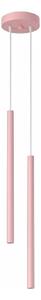 Sollux SL.2130 - Lustr na lanku PASTELO 2xG9/8W/230V růžová