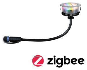 Paulmann 94751 Plug&Shine Floor, zápustné svítidlo do terasy 2W LED RGBW, prům. 7cm, IP67, ZigBee