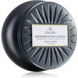 VOLUSPA Vermeil Makassar Ebony & Peach vonná svíčka v plechovce 113 g