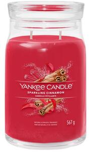 Velká vonná svíčka Yankee Candle Sparkling Cinnamon Signature