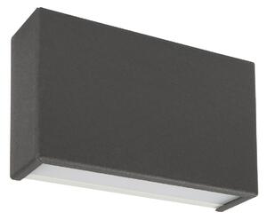 Linea Light 8261M Box_W, betonové nástěnné svítidlo se svícením nahoru/dolů, 11W LED 2700K, délka 13,9cm