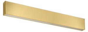Linea Light 9537M Box_W, mosazné nástěnné svítidlo se svícením nahoru/dolů, 28W LED 2700K, délka 61,9cm