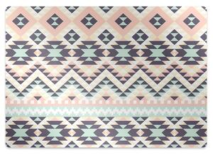 Podložka pod kancelářskou židli etnické pattern