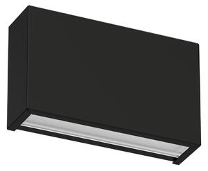 Linea Light 9540 Box_W1, černé nástěnné svítidlo, 6W LED 3000K, délka 13,9cm