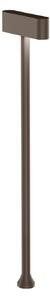 Wever & Ducré Lighting WEVER DUCRÉ LED osvětlení cesty Kiosk 1.2 bronzová výška 65 cm, stmívatelný, Bronz / starožitná mosaz, Hliník, Venkovní bodové svítidlo / zabodnuté do země