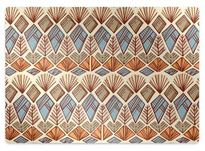 Podložka pod židli Etnické brown pattern