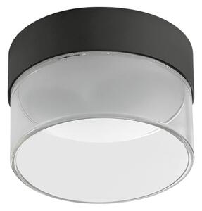 Linea Light 90296 Crumb, černé moderní stropní svítidlo, 10W LED 3000K, prům. 10,4cm