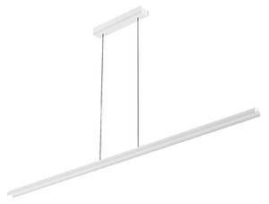 Linea Light 9812 Halfpipe_P, bílé závěsné lineární svítidlo, 42W LED 3000K, délka 143cm