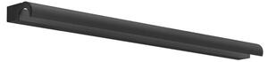 Linea Light 9804 Halfpipe, černé lineární svítidlo s nastavitelným směrem svícení, 21W LED 3000K, 60cm, IP44