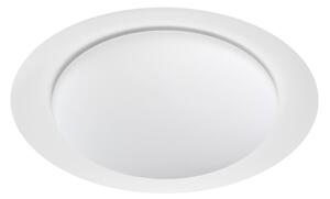 Linea Light 8270 Crew_1, stropní svítidlo s bílým límcem, 12W LED 3000K, prům. 30cm