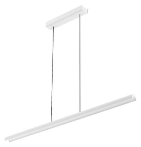 Linea Light 9809 Halfpipe_P, bílé závěsné lineární svítidlo, 28W LED 3000K, délka 98cm