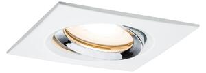 Paulmann 93664 Nova Plus, otočná bodovka GU5,3 nebo GU10, bílá/chrom, 9,3x9,3cm, IP65
