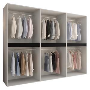 Šatní skříň Pifrezt 240 cm, Barva: kaszmir 5903211528293