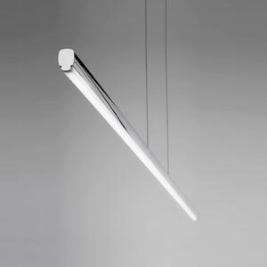 Linea Light 8505 Straight_P1, chromové subtilní svítidlo nad stůl, 11W LED 2700K, délka 102cm