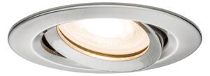 Paulmann 93662 Nova Plus, otočná bodovka GU5,3 nebo GU10, broušený kov, průměr 9,3cm, IP65
