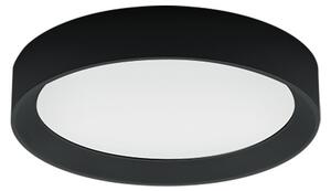 Linea Light 8335 Tara_R, černé stropní svítidlo, 21W LED 3000K, prům.30cm