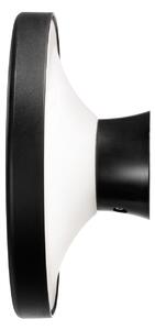 Linea Light 8672 MyWhite_Bond_W, černé venkovní nástěnné svítidlo, 12W LED 3000K, prům. 19,7cm, IP65