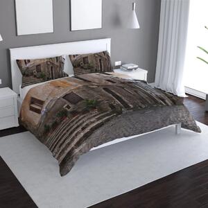 Sablio Povlečení Starý dům 2 - 140x200 / 90x70