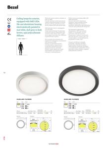 Redo 9184 - LED Venkovní stropní svítidlo BEZEL LED/30W/230V IP54 antracit