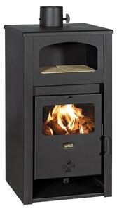 PRITY K2N D, Volně stojící kamna na dřevo s prosklením, 11,5 kW, Třída A, Ø 130 mm