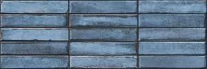 Cifre ceramica Obklad Cifre Montblanc Stack Relief Blue Brillo 20x60