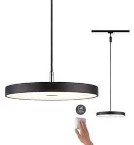 Paulmann 96792 Hildor, závěsné svítidlo pro Urail system, 1x15W LED 3000K, tříkrokové stmívání, černá, průměr 31cm