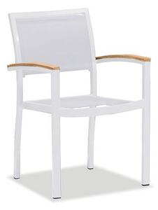 Zahradní jídelní židle HECK WHITE Židle a křesla