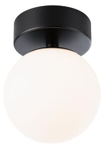Paulmann 71071 Gove, koupelnové stropní svítidlo LED 5W 3000K, černá, průměr 12cm, IP44