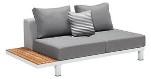 Zahradní 5 místná rohová sedací souprava POLO 2.0 GREY Exteriér | Zahradní sedací sestavy