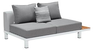Zahradní 5 místná rohová sedací souprava POLO 2.0 GREY Exteriér | Zahradní sedací sestavy