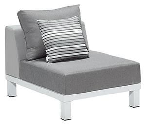 Zahradní 5 místná rohová sedací souprava POLO 2.0 GREY Exteriér | Zahradní sedací sestavy