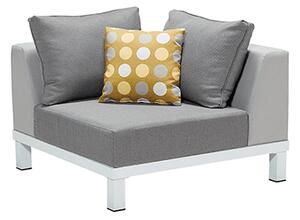 Zahradní 5 místná rohová sedací souprava POLO 2.0 GREY Exteriér | Zahradní sedací sestavy