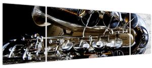 Obraz - Saxofon (170x50 cm)