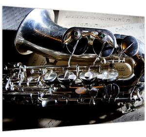 Obraz - Saxofon (70x50 cm)