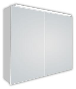 Zrcadlová skříňka s osvětlením Talos Mirage 70x50x13,1 cm - kvalitní hliníkový korpus s kolébkovým spínačem - světelné zrcadlo s neutrálním bílým světlem - koupelnová zrcadlová skříňka