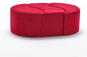 Taburet Alya Puf Red