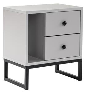 Noční stolek Glimmer Grey
