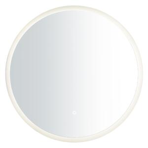 Nordlux 2310251000 Dovina, zrcadlo s osvětlením, 20W LED 4000K, s vypínačem, prům. 60cm, IP44