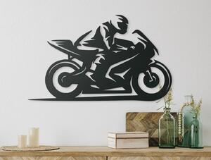 Drevko Designový obraz Motorkář