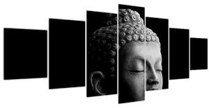 Obraz - Buddha, portrét (210x100 cm)