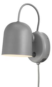 Nordlux 2120601010 Angle, nastavitelná nástěná lampa s USB výstupem a vypínačem, 1xGU10 max.25W, šedá, průměr 10,5cm