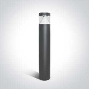 Schrack Venkovní sloupkové svítidlo Polis LED 20W 3000K, antracit, výška 100cm, IP65