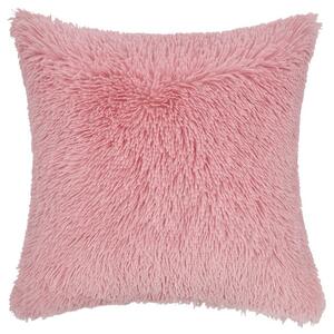 Dekorační polštář FLUFFI světle růžová