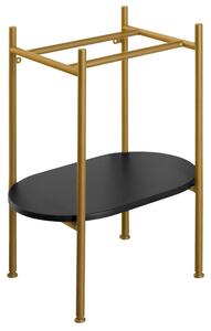 Sapho Sapho, PUNO podstavec pod umyvadlo 400x820x360mm, zlatá mat, SKA570-5