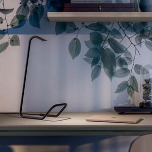 Quadrifoglio Group Balance, designová černá stolní lampa LED 4,8W 2700K, výška 52cm