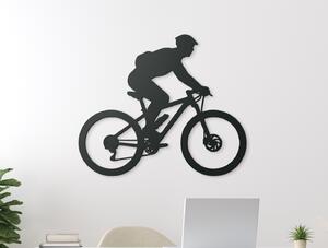 Drevko Samolepka na zeď Cyklista