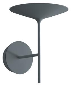 Linea Light 8503 Poe_W, moderní šedé nástěnné svítidlo LED 7W 3000K, průměr 17,5cm