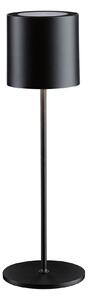 Paulmann 76998 Tuni, černá nabíjecí lampička, 2,8W LED 2700K dotykové ovládání, výška 35cm, IP44
